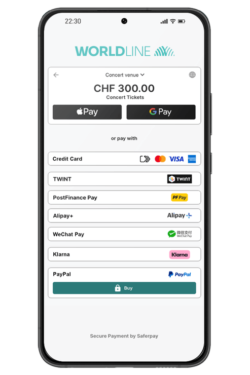 Choose PayPal