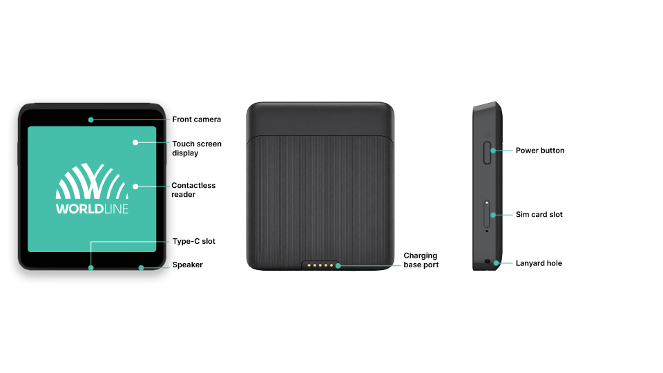 miniPOS Cube mobile terminal