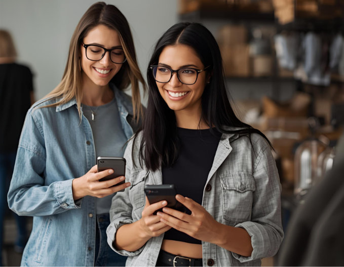 Woman-who-look-at-their-phone