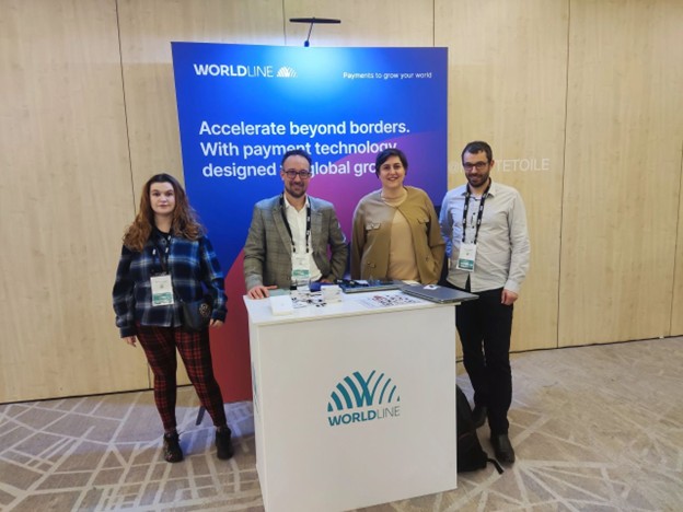 Our Worldline booth at the FIDO Seminar in Paris.
