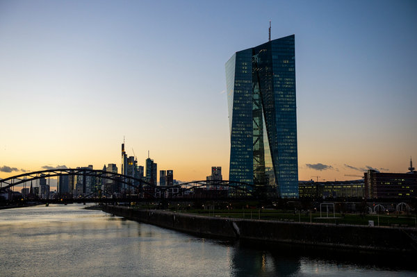 image of the european central bank in Frankfurt