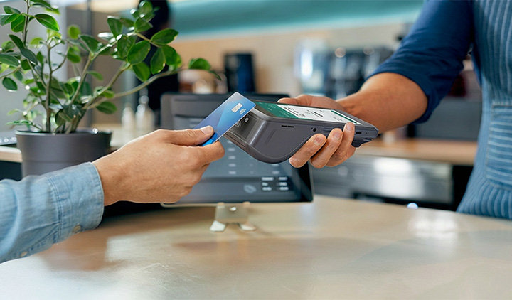 Payment with SiF4 castle POS