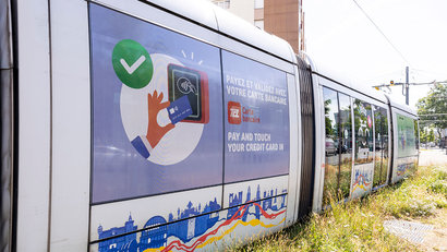 tramway - open payement arrive en metropoles francaises