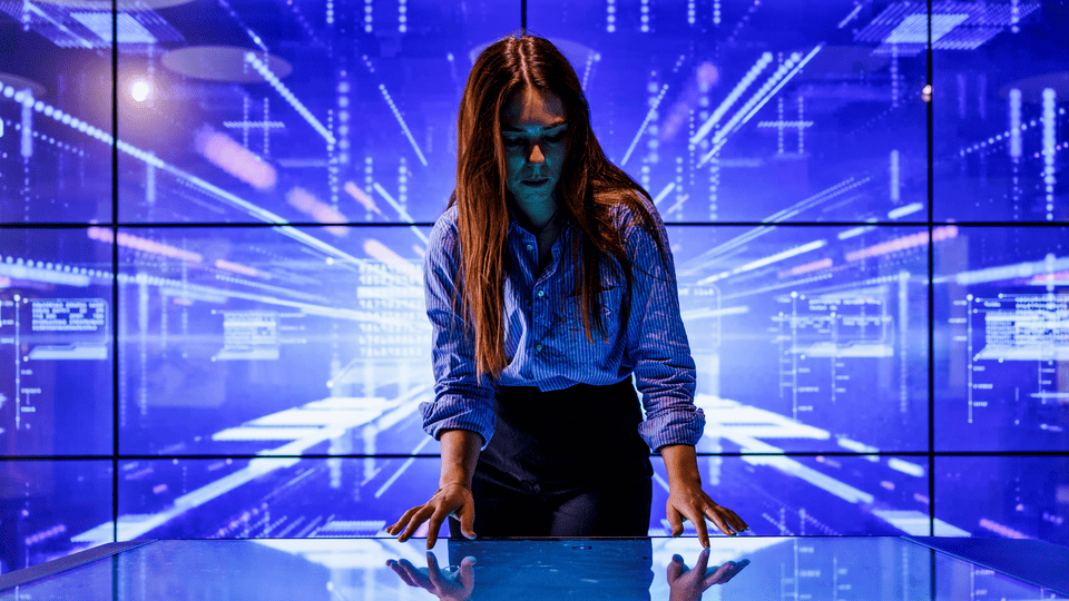 interactive screen in worldline innovation center