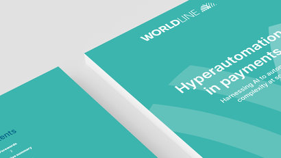 Close up of the hyperautomation in payments white paper