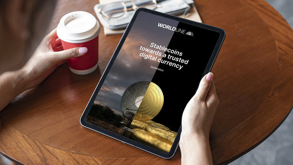 white paper Stablecoins towards a trusted digital currency in a tablet