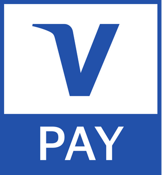 Accept V-Pay payments / Logo svg vector V-Pay