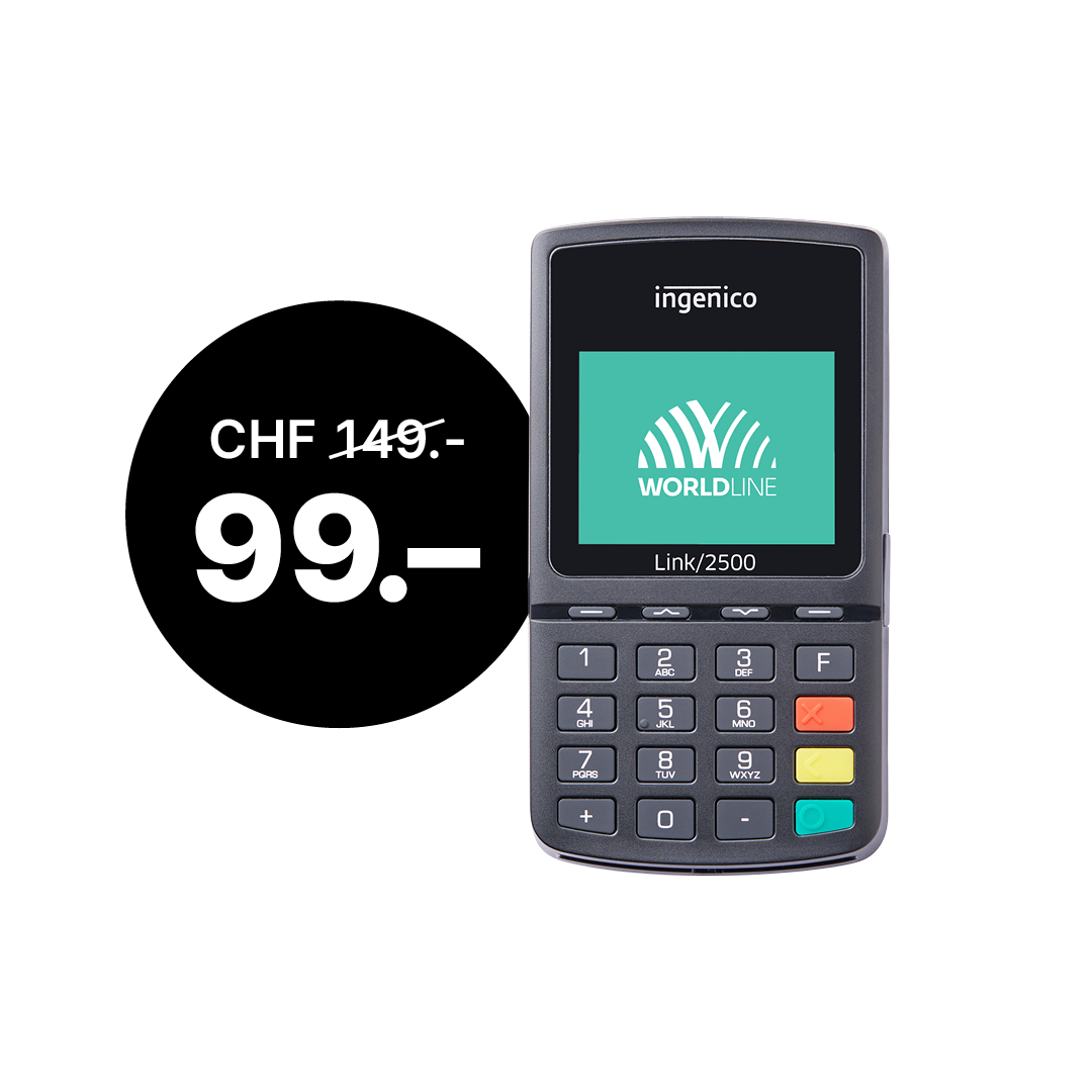 Enjoy the flexibility of accepting card payments with Link/2500 All in One