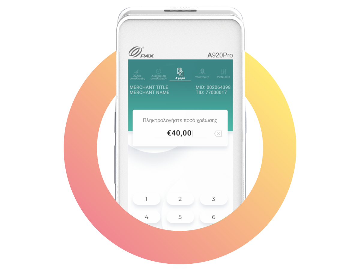 Ασύρματο Android POS 4G WiFi