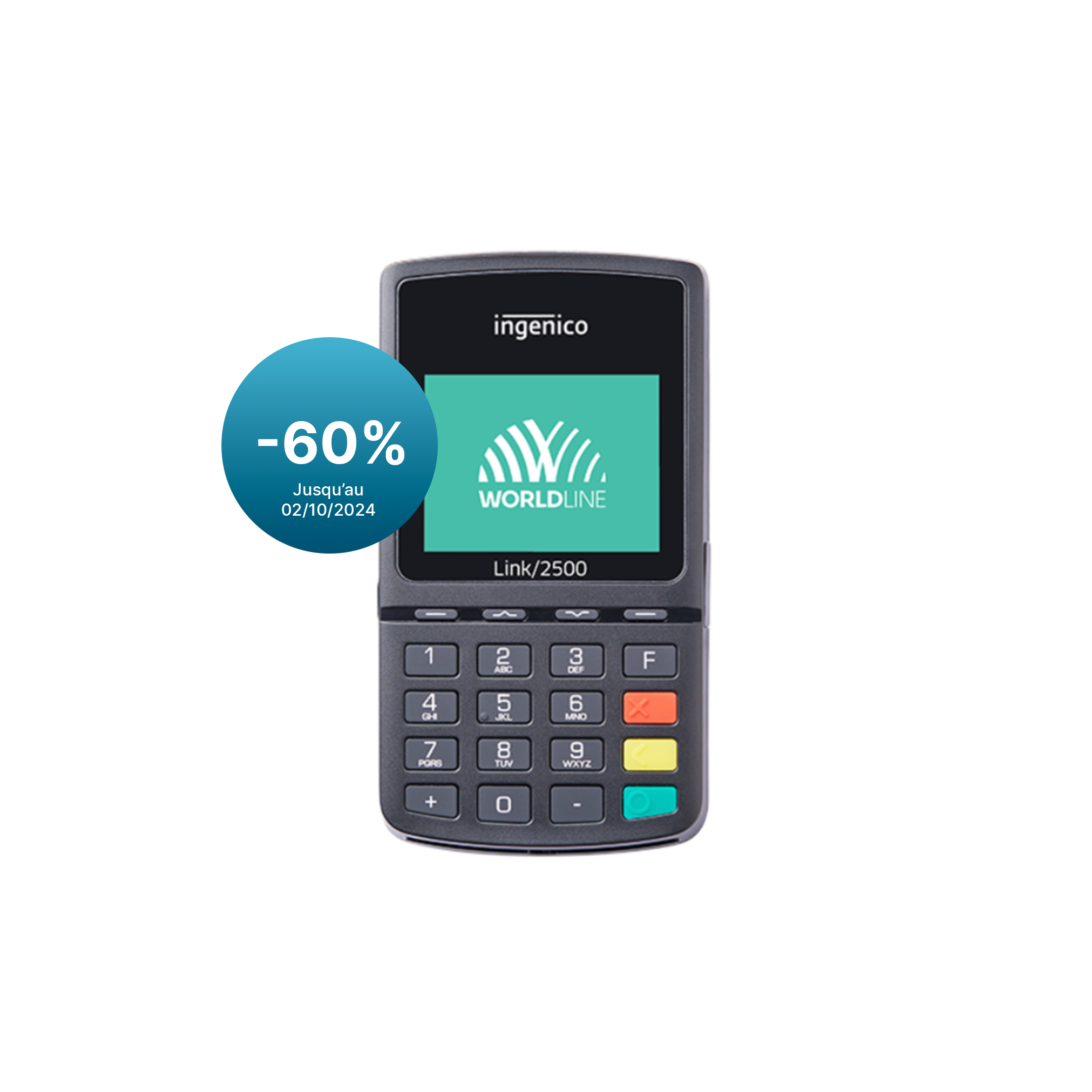 Enjoy the flexibility of accepting card payments with Link/2500 All in One